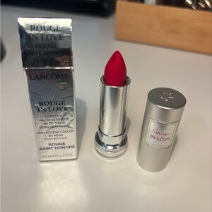 Lancome Rouge in Love Lipstick - 181N red